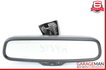 14-17 Maserati Ghibli Interior Top Upper Rear View Mirror Black 68206442 OEM