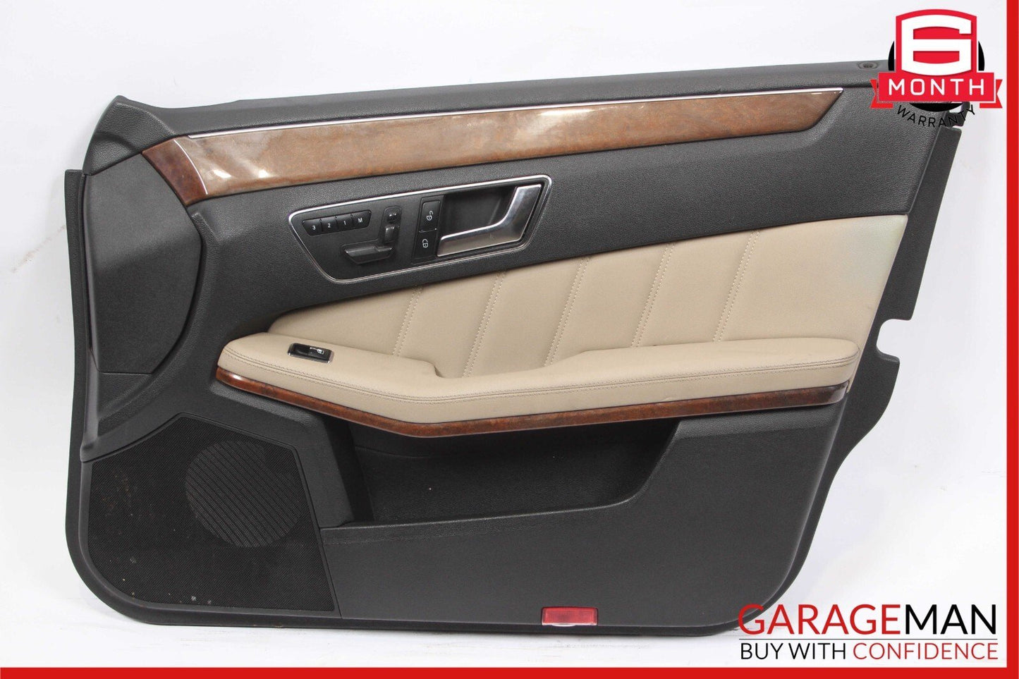 10-13 Mercedes W212 E350 E400 Front Right Side Interior Door Panel Cover Beige