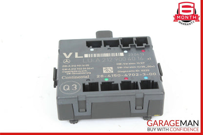 08-18 Mercedes W212 E350 C250 CLS550 Front Left Side Door Control Module OEM