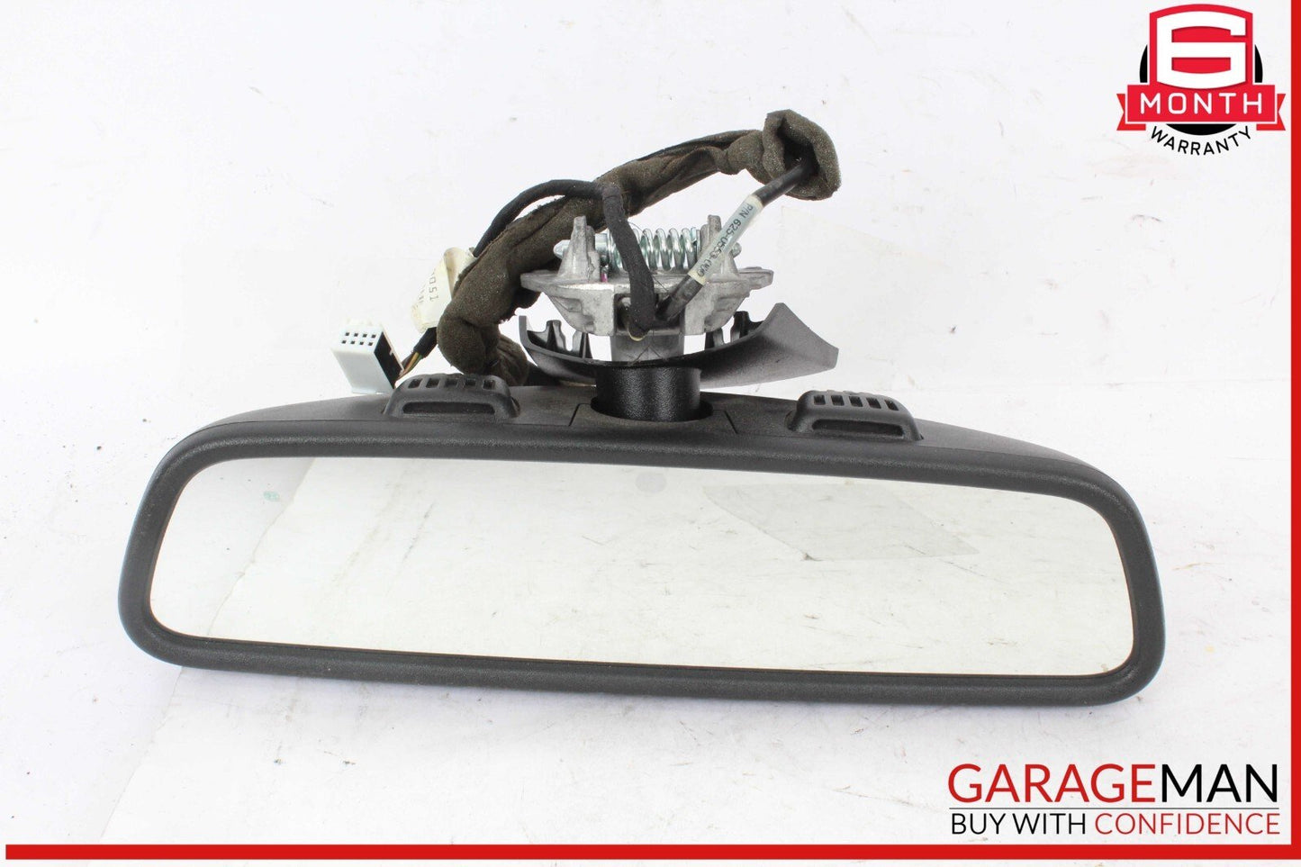 10-16 Mercedes W212 E350 Front Interior Top Upper Rear View Mirror Black OEM