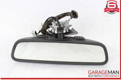 10-16 Mercedes W212 E350 Front Interior Top Upper Rear View Mirror Black OEM