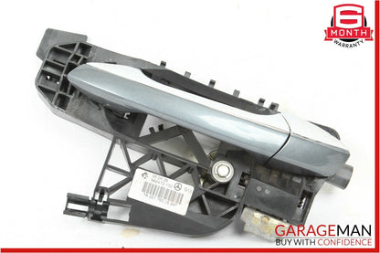 07-13 Mercedes W221 S550 Rear Left Driver Side Exterior Door Handle Flintgray