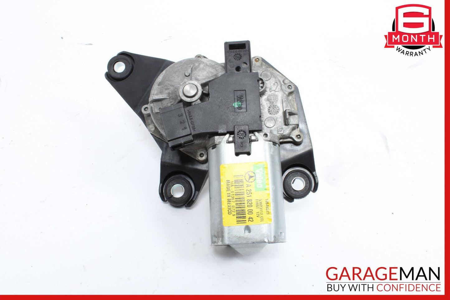 06-19 Mercedes X164 GL450 ML63 AMG R350 Rear Glass Windshield Wiper Motor OEM