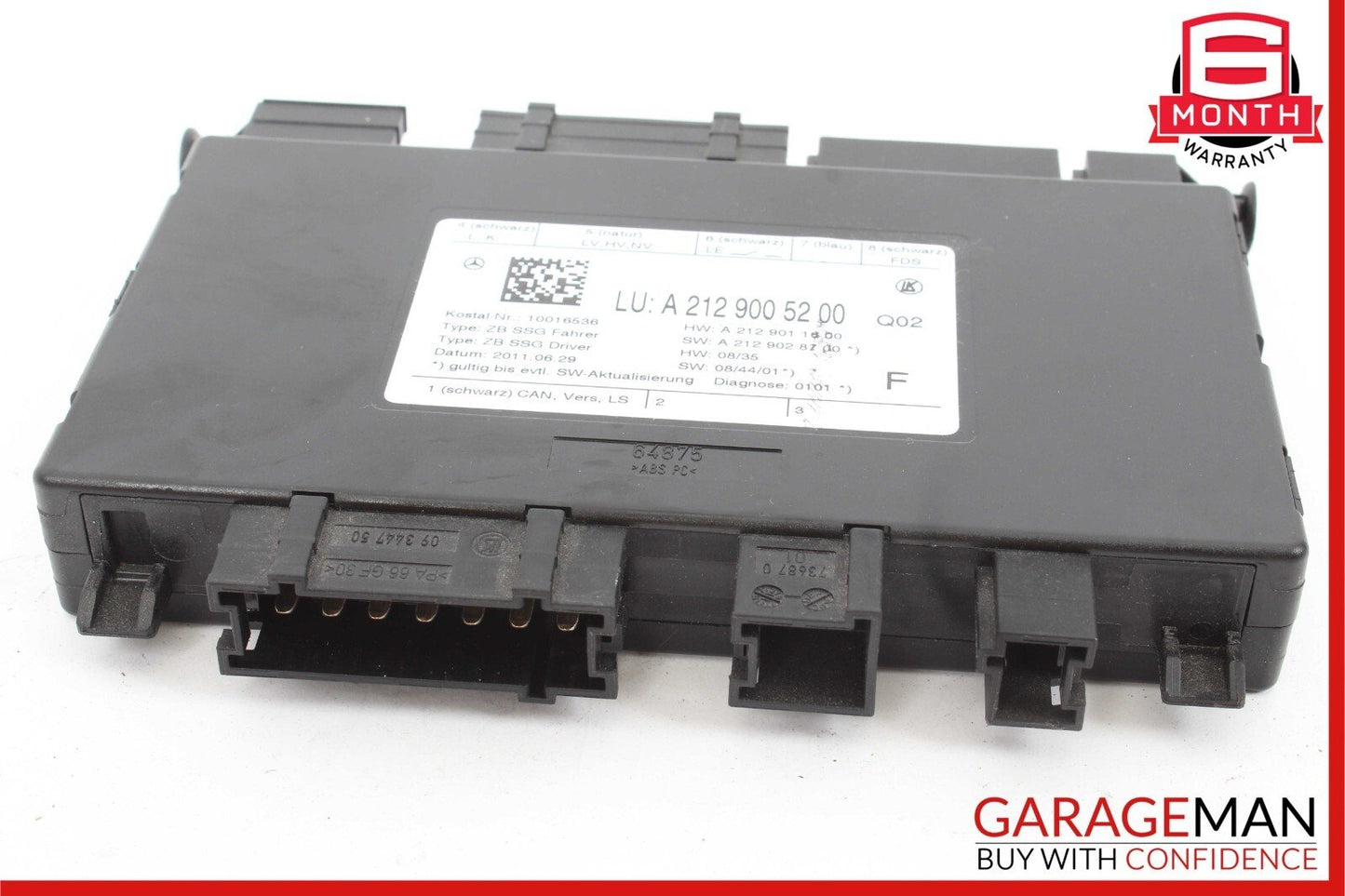 08-18 Mercedes E550 E350 CLS400 GLK350 Front Left Side Seat Control Module Unit