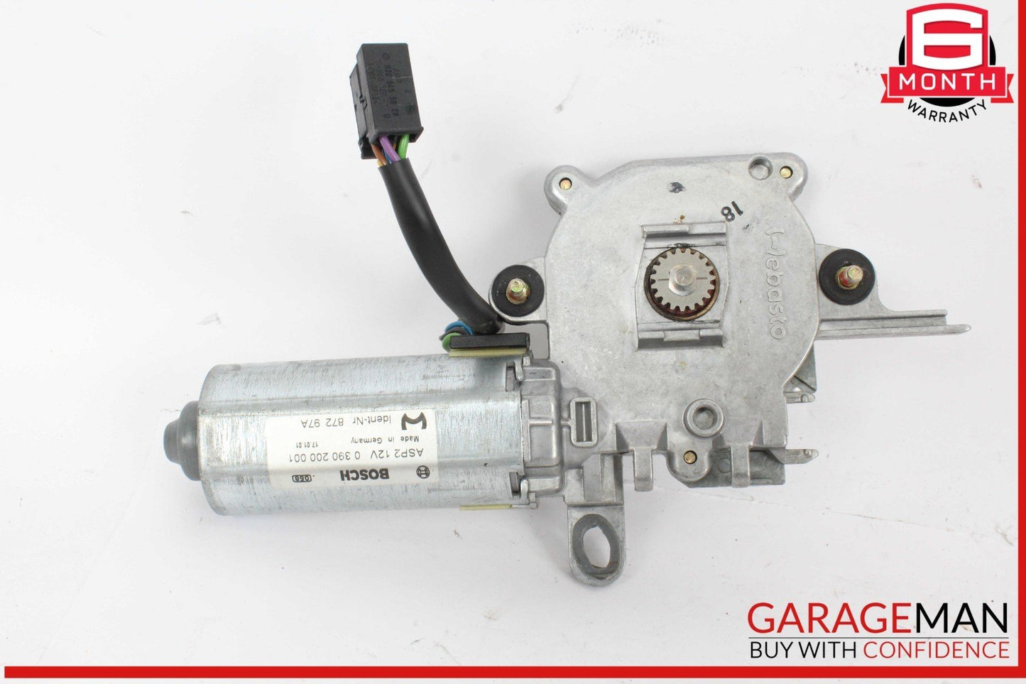 98-02 Mercedes W210 E320 Panoramic Sunroof Sun Roof Motor 2028200508 OEM
