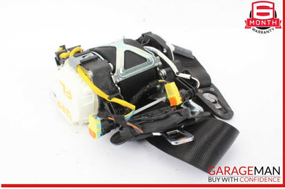 10-16 Porsche Panamera 970 Front Left Driver Side Seat Belt Black 34062442 OEM