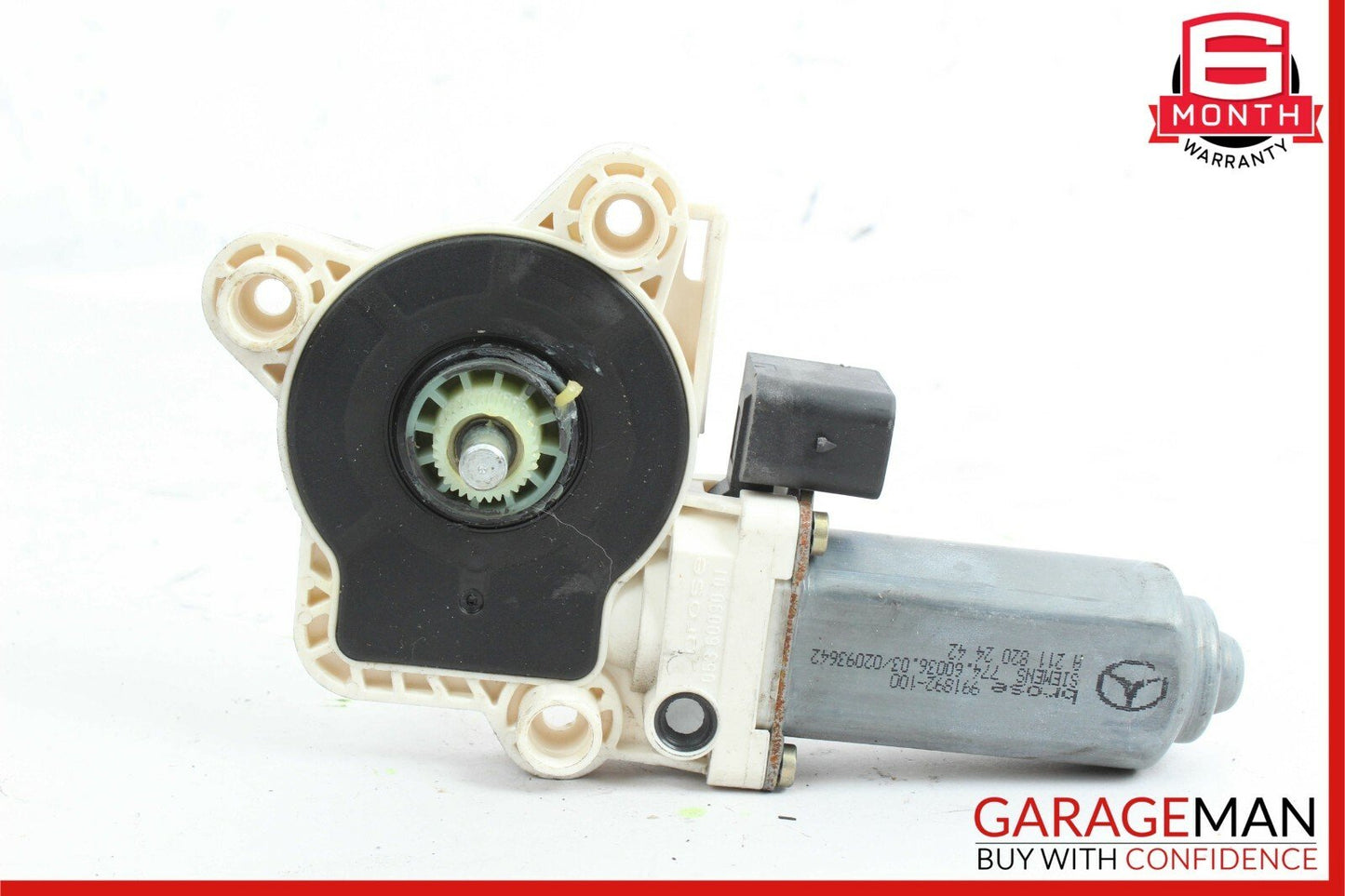 03-09 Mercedes W211 E350 E500 Rear Right Side Window Regulator Motor OEM