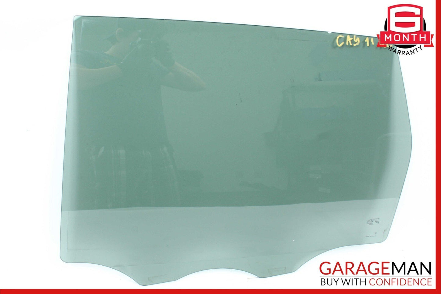 11-17 Porsche Cayenne 958 Rear Left Side Door Window Auto Glass Clear