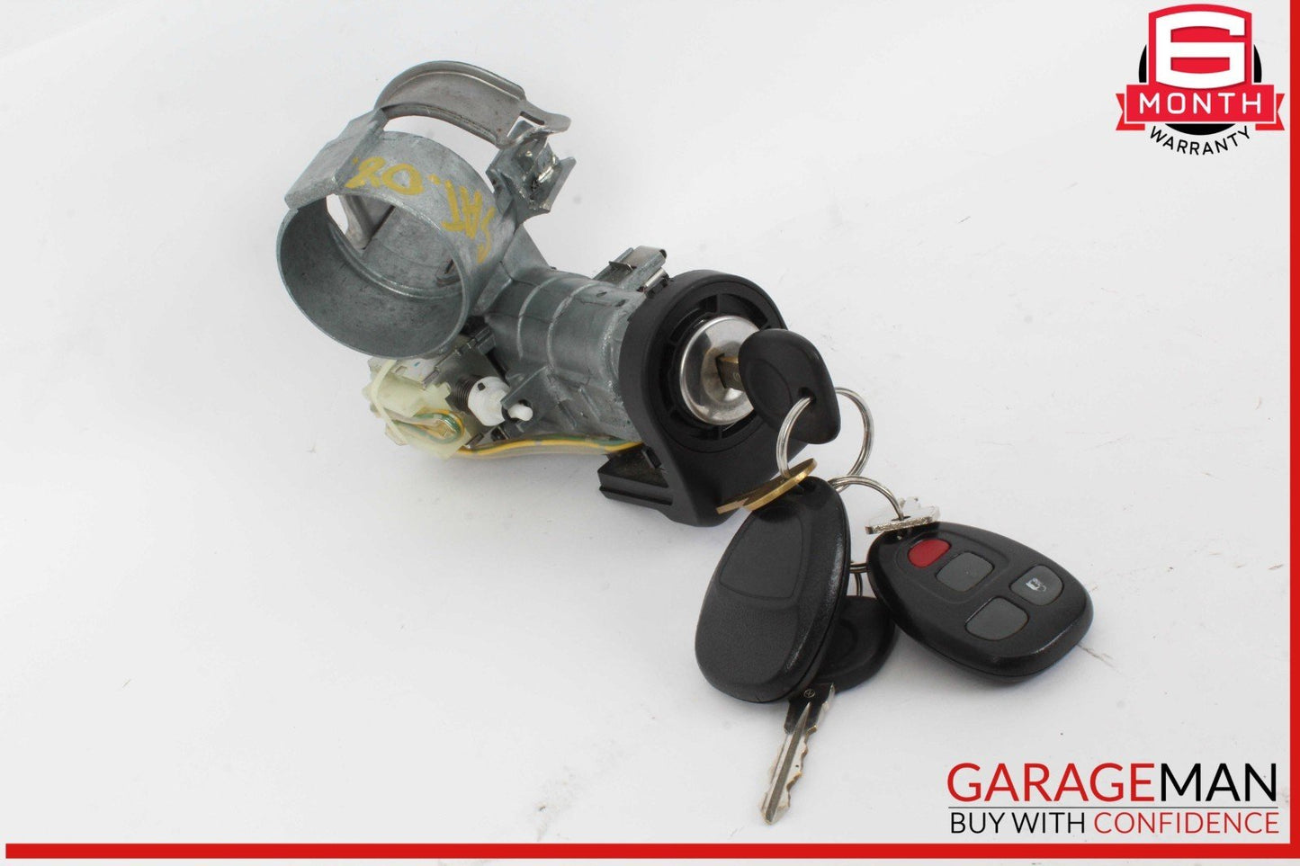 07-10 Saturn Sky Ignition Switch Lock Keys w/ Anti Theft Module Immobilizer OEM