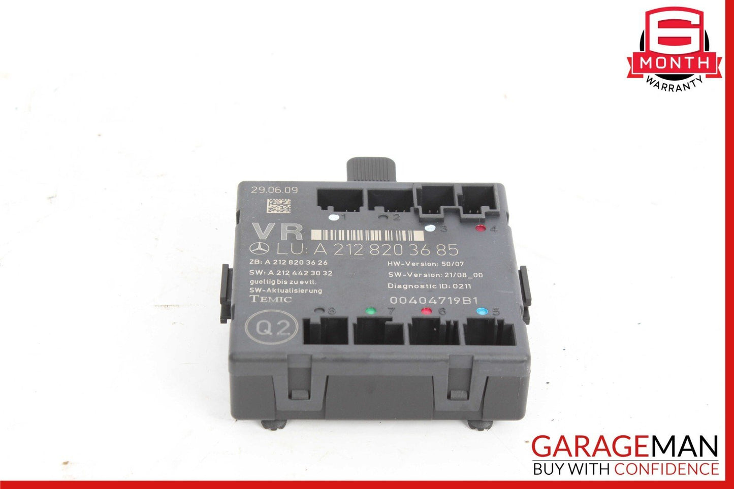 08-18 Mercedes W212 E350 C300 E400 Front Right Side Door Control Module OEM