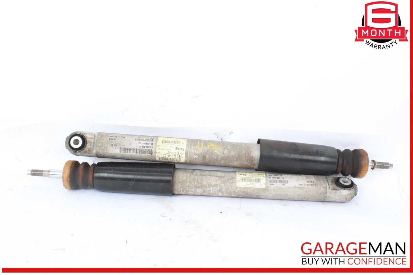11-16 Porsche Panamera 970 Rear Right and Rear Left Shock Strut Absorber Set OEM