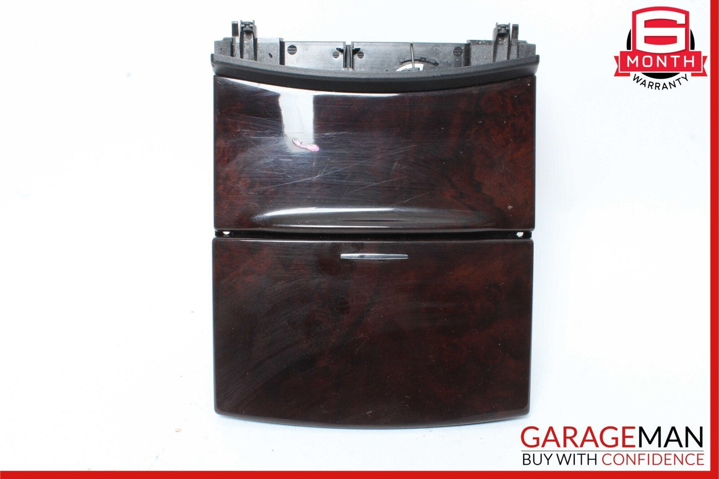 10-13 Mercedes W221 S550 Ash Tray Ashtray Lighter Cup Holder Trim Assembly Wood