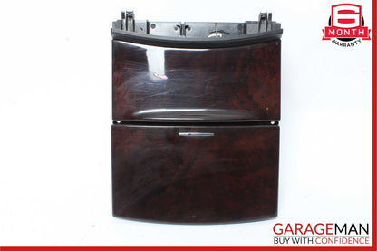10-13 Mercedes W221 S550 Ash Tray Ashtray Lighter Cup Holder Trim Assembly Wood
