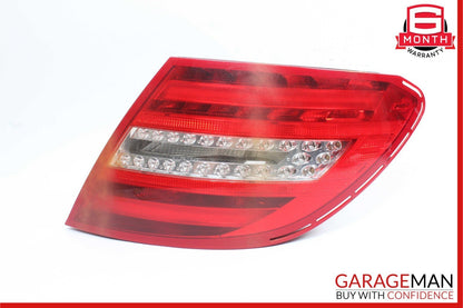 12-14 Mercedes W204 C250 C300 C63 AMG Rear Right LED Taillight Tail Light Lamp
