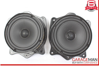 10-13 Mercedes W221 S550 Rear Left & Right Door Loud Speaker Speakers Set of 2