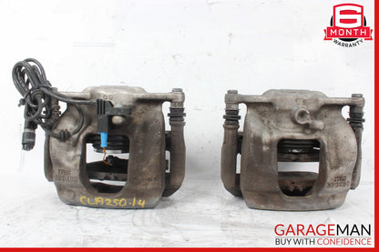 14-19 Mercedes W117 CLA250 Front Right & Left Side Brake Caliper Calipers Set