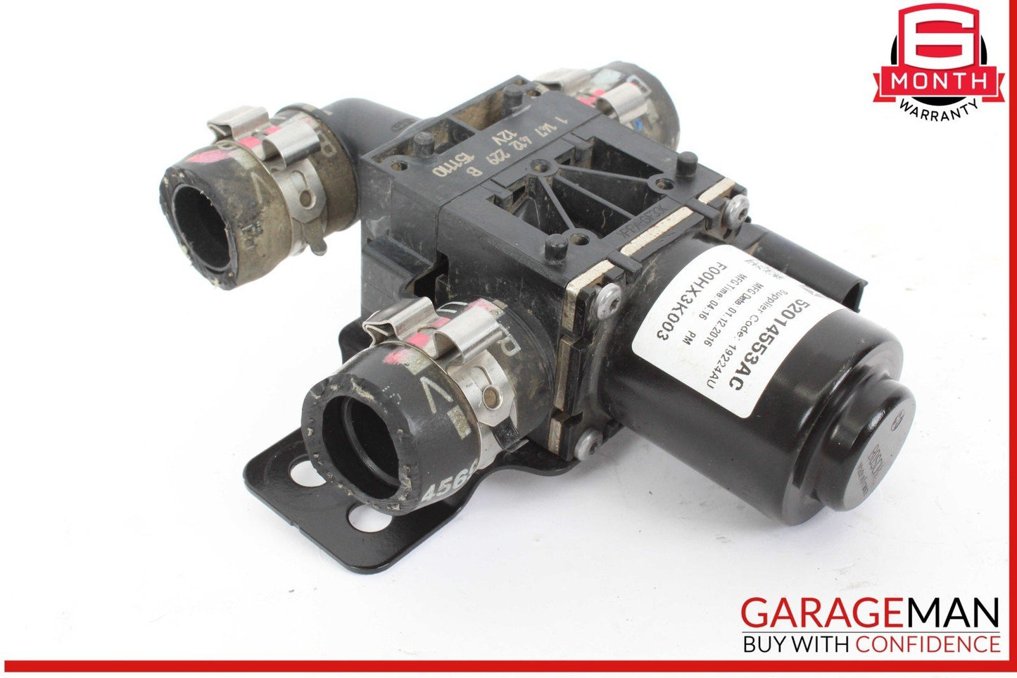 12-19 Fiat 500E EV Electric Auxiliary Coolant Water Pump 52014553AC OEM