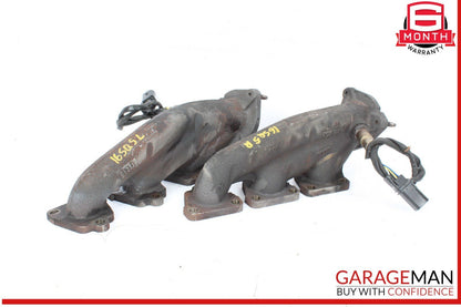 14-17 Audi SQ5 Left and Right Side Exhaust Manifold Header Set of 2 OEM