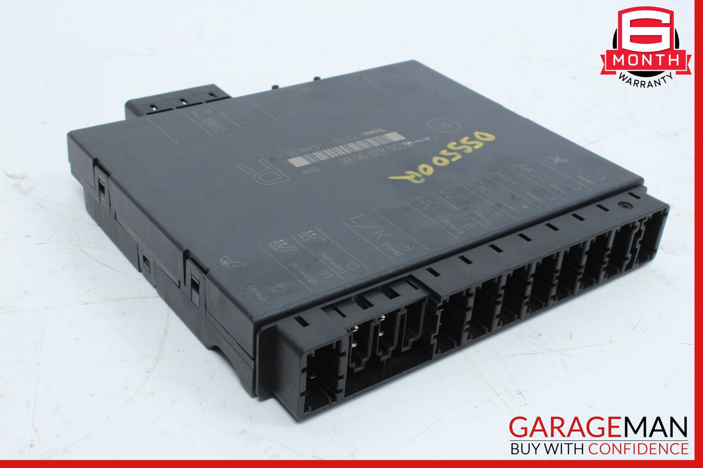 03-06 Mercedes W220 S500 Front Right Passenger Side Seat Control Module OEM