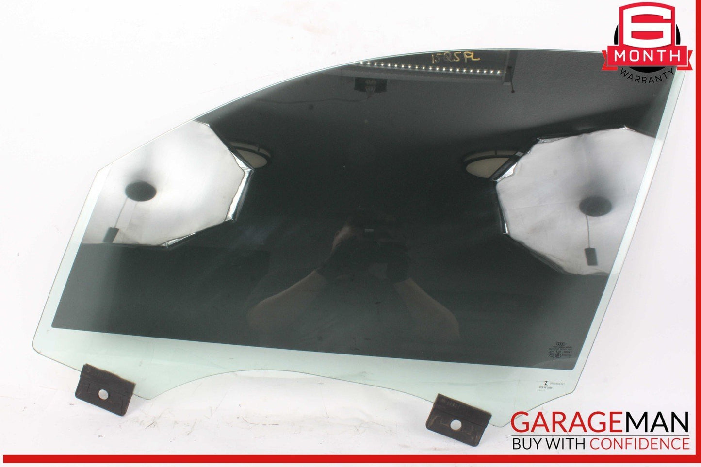 12-17 Audi Q5 Front Left Driver Side Door Window Glass 43R00043 OEM