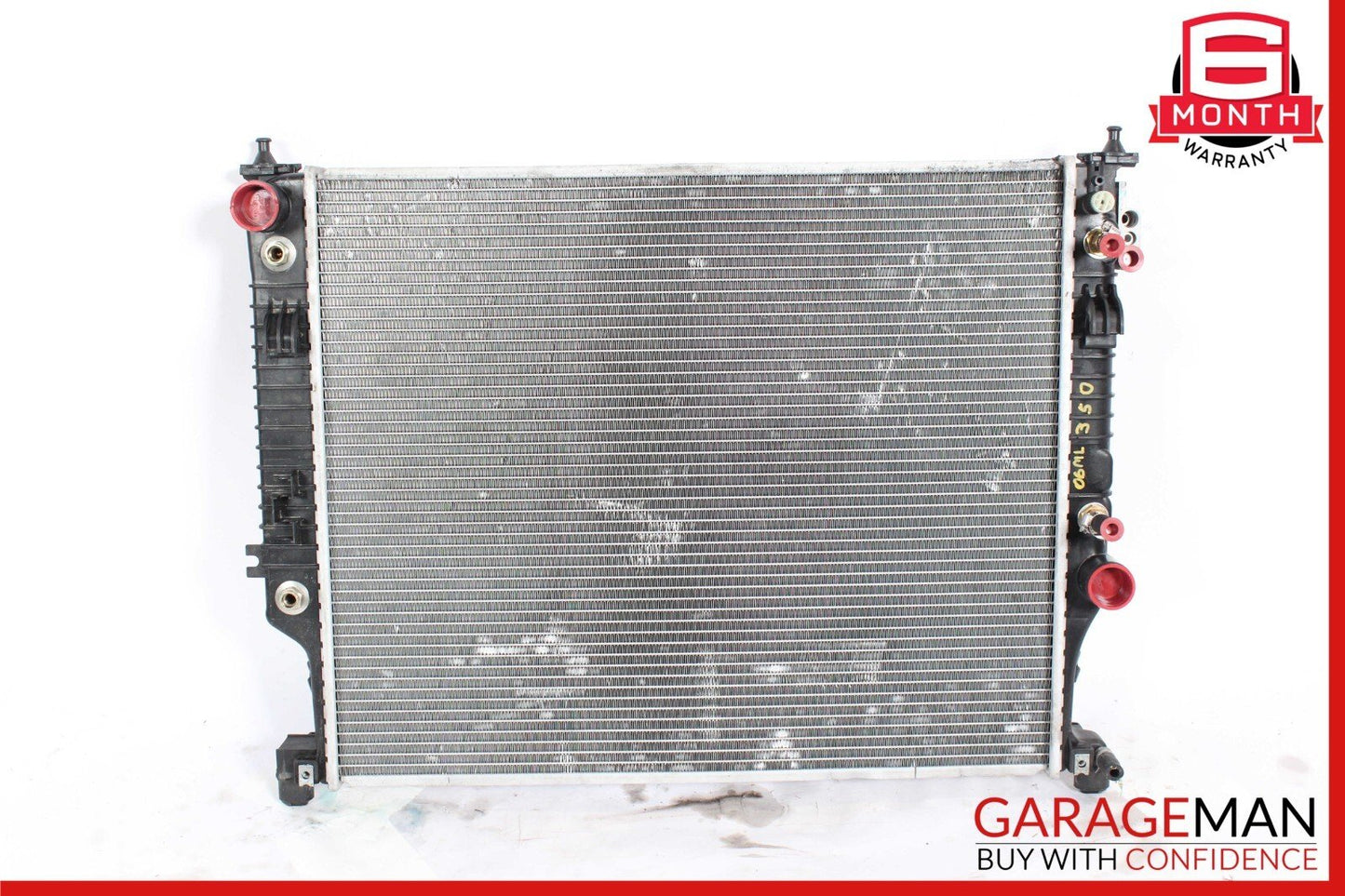 06-13 Mercedes R350 ML350 Engine Cooling Radiator A/C AC Condenser Assembly