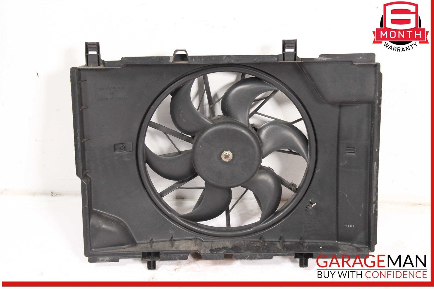 97-04 Mercedes R170 SLK230 C230 Engine Cooling Radiator Fan Motor Shroud Assy