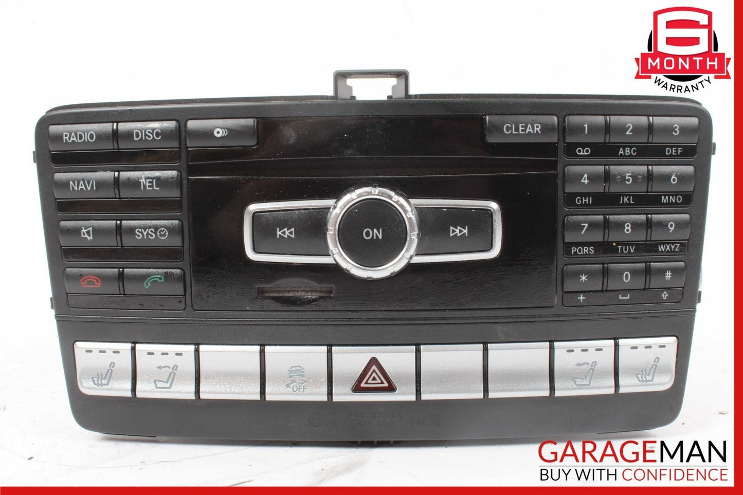 12-16 Mercedes R172 SLK350 SLK250 Navigation Command Head Unit DVD CD Audio