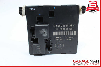 03-09 Mercedes W211 E350 E500 E550 Rear Right Door Control Module Unit
