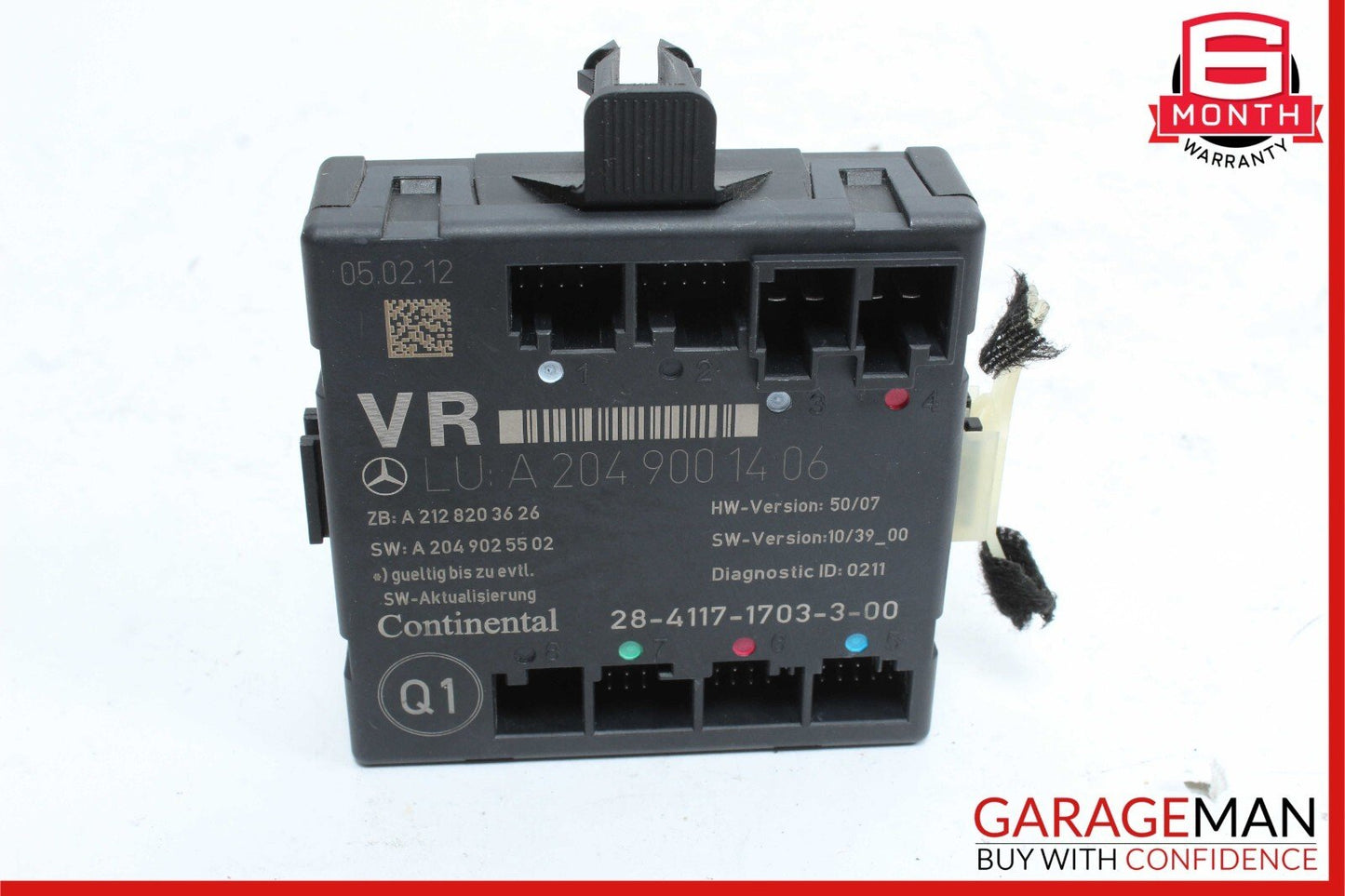 08-18 Mercedes W212 E350 C300 Front Right Side Door Control Module Unit OEM