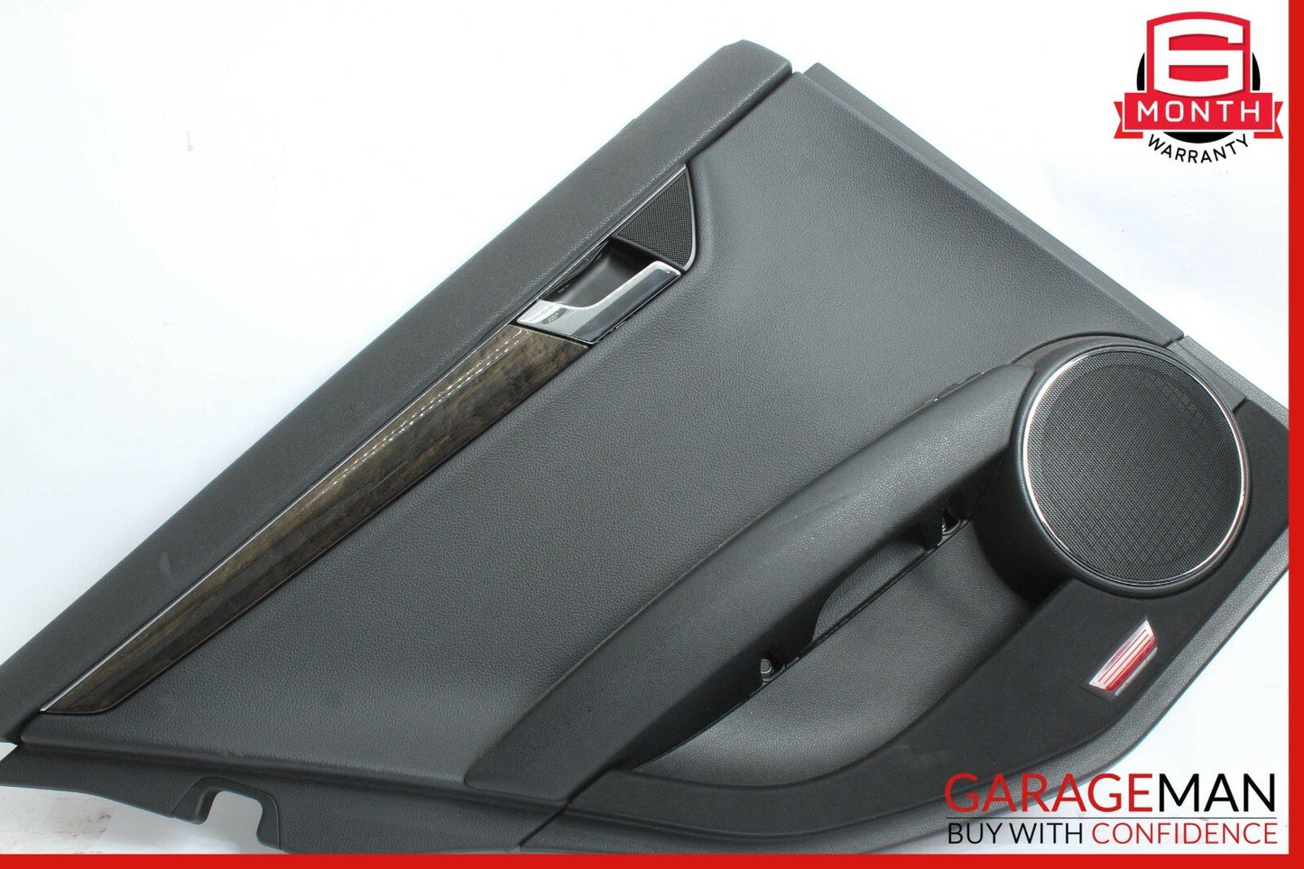 08-11 Mercedes W204 C350 Rear Left Driver Interior Door Panel Trim Black OEM