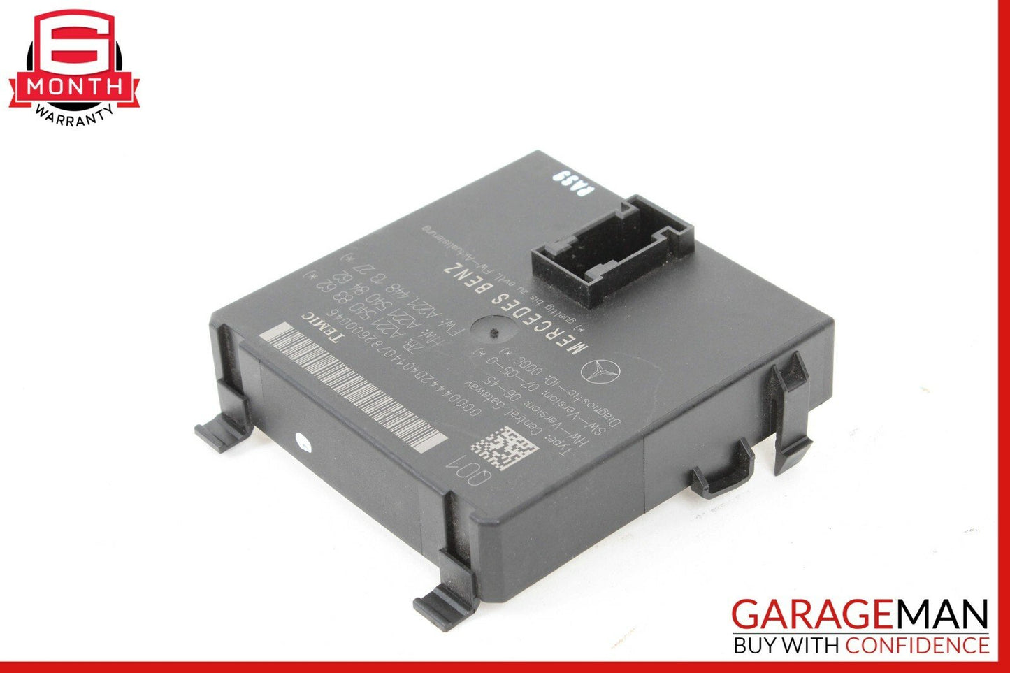 07-09 Mercedes W221 S550 CL550 Central Gateway Control Module 2215408362 OEM