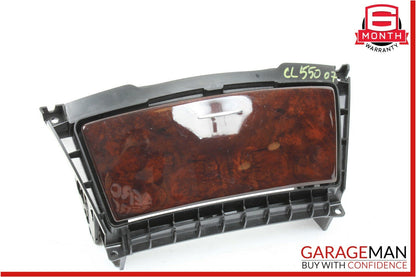 07-13 Mercedes W216 CL550 Dash Center Console Ashtray Ash Tray Trim Wood OEM