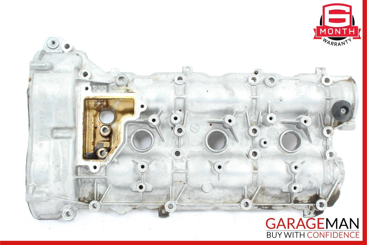 06-13 Mercedes W212 E350 R350 CLK350 Engine Cylinder Head Cover Left Side OEM