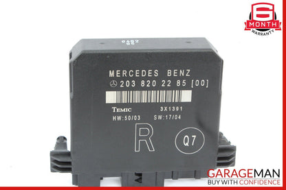 01-07 Mercedes W203 C230 C320 C55 AMG Rear Right Side Door Control Module Unit