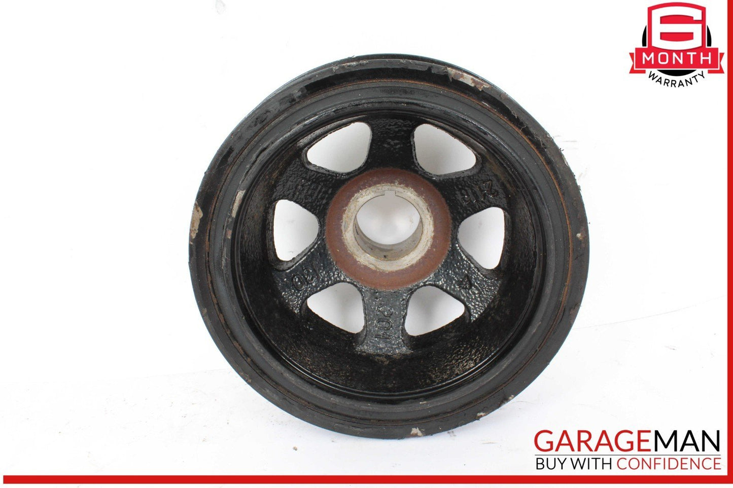 06-12 Mercedes W204 C300 C350 Engine Motor Crankshaft Crank Shaft Pulley OEM