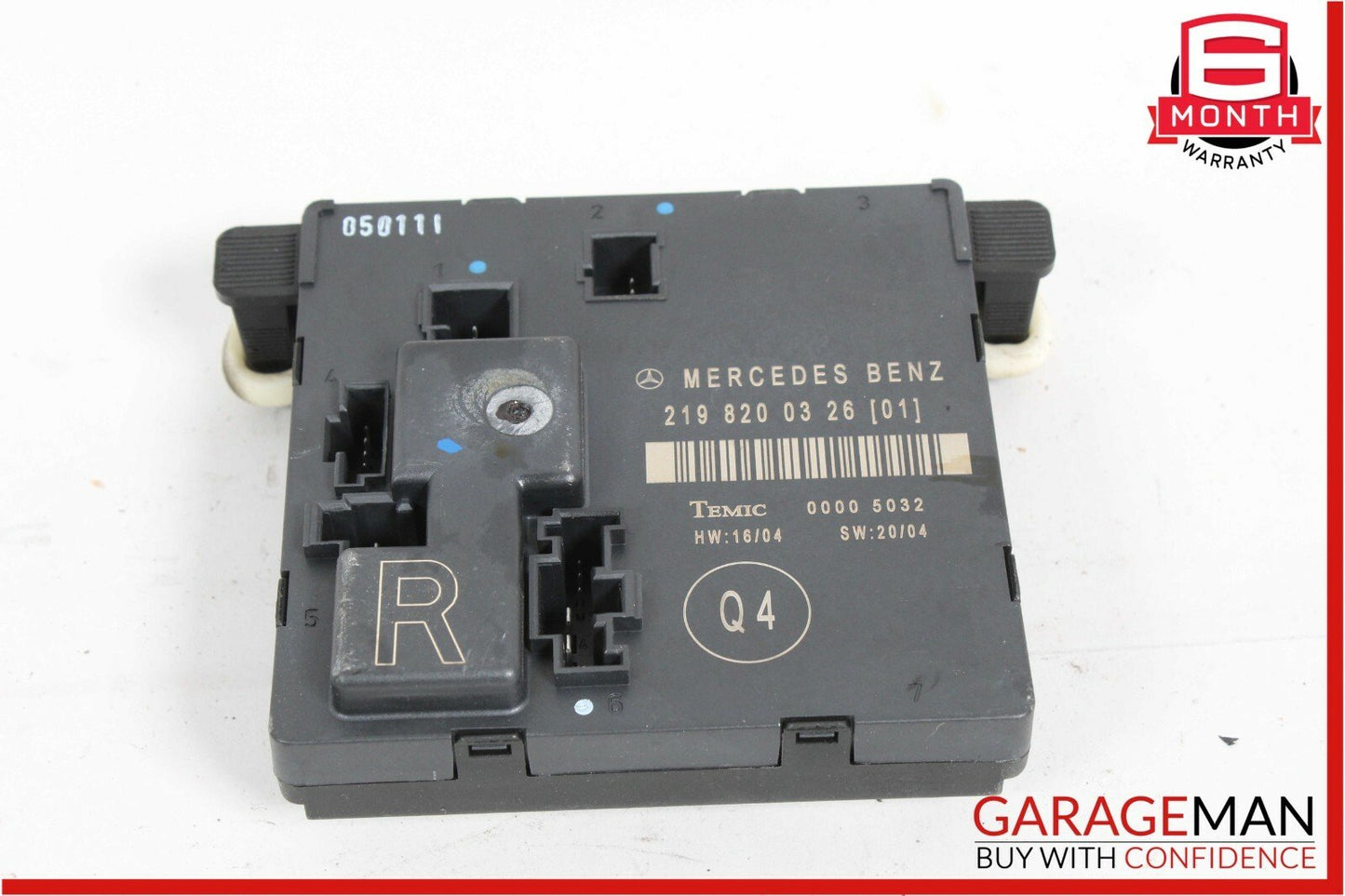06-11 Mercedes W219 CLS500 CLS55 AMG Rear Right Side Door Controller Module Unit