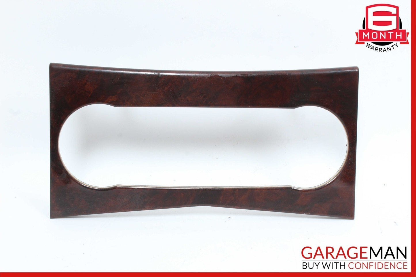 08-14 Mercedes W204 C300 C280 AC A/C Climate Control Switch Trim Bezel Wood
