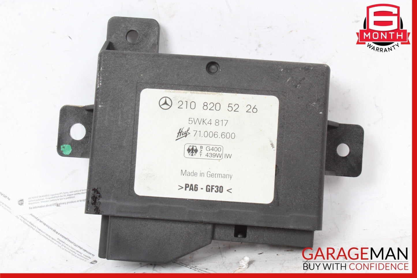 97-00 Mercedes W202 C220 C230 C280 Front Door Control Module 2108205226 OEM