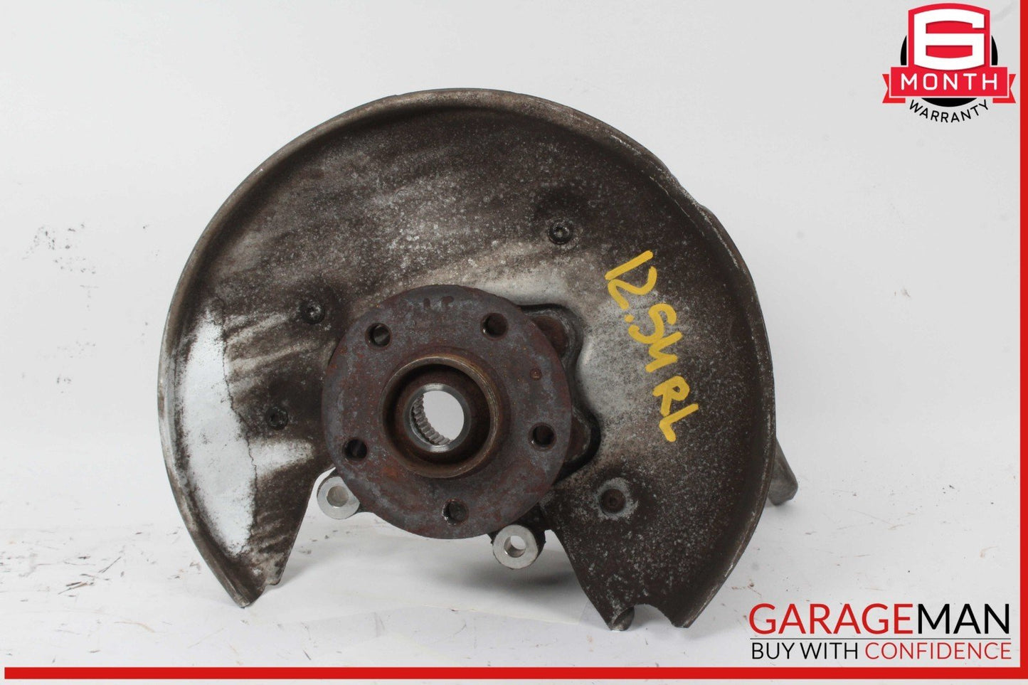 09-16 Audi S4 A4 Rear Left Driver Side Spindle Knuckle Wheel Hub 8K0505431AR OEM