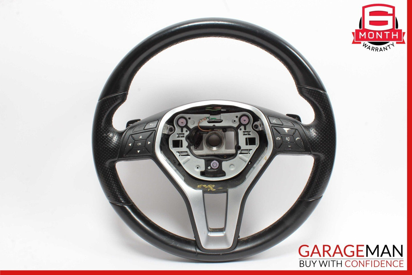 10-13 Mercedes W207 E350 E550 3 Spoke Sport Steering Wheel w/ Paddle Shifters