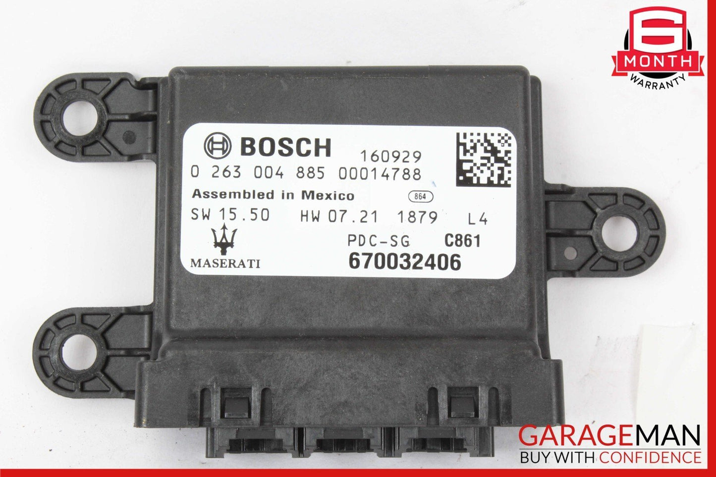 17-20 Maserati Levante M161 Park Parking Assist Control Module 670032406 OEM