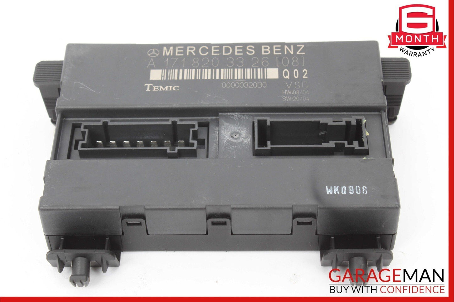 05-11 Mercedes R171 SLK280 SLK350 Convertible Top Roof Control Module Unit