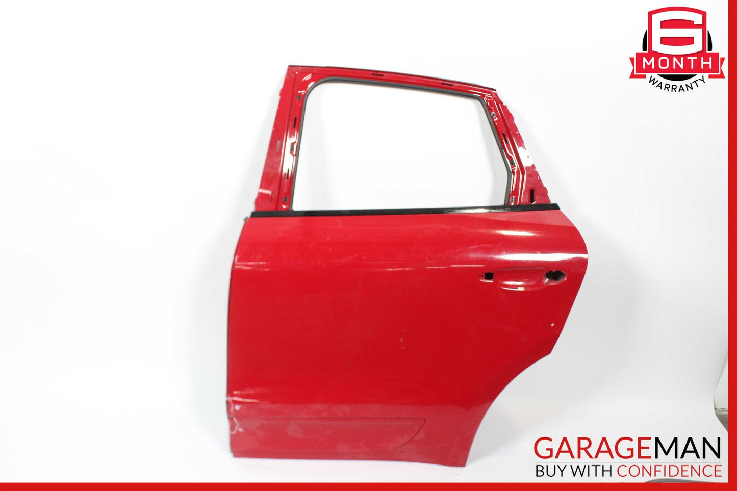 15-23 Porsche Macan Rear Left Driver Side Exterior Door Shell Red OEM
