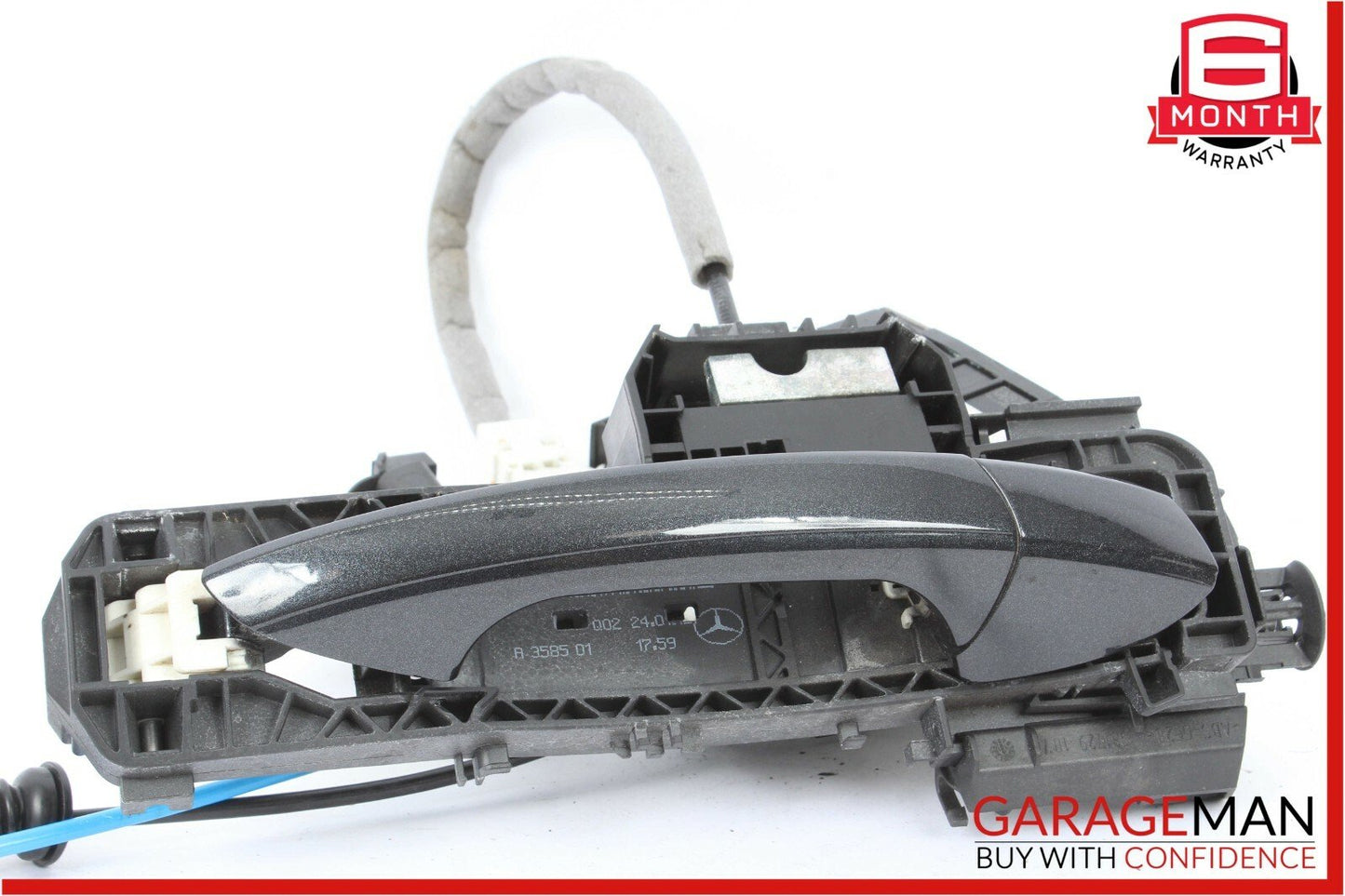 08-14 Mercedes W204 C300 Rear Right Exterior Door Handle w/ Door Actuator OEM