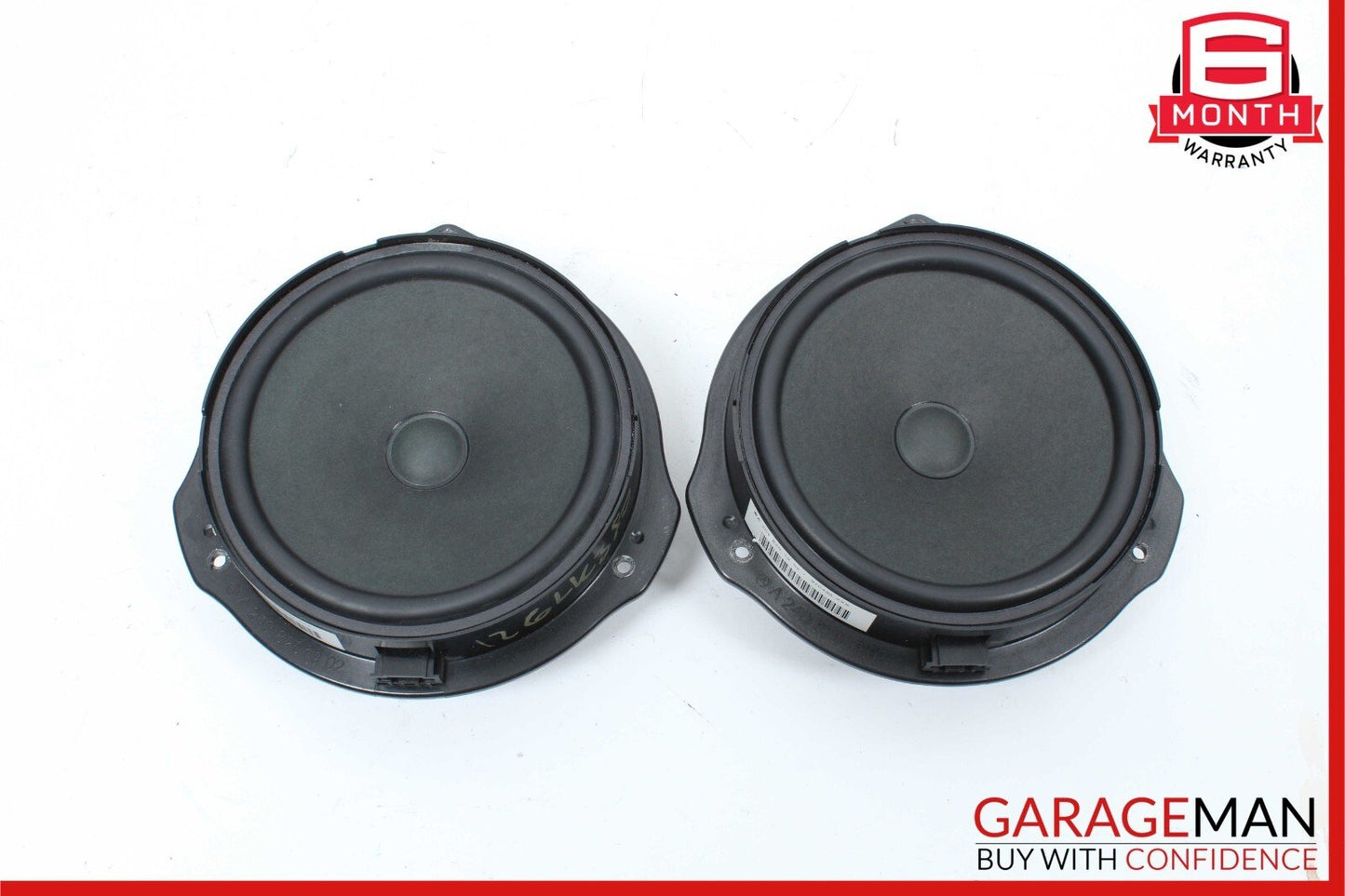 08-15 Mercedes X204 GLK350 Front Right & Left Door Sound Speakers Set of 2 OEM