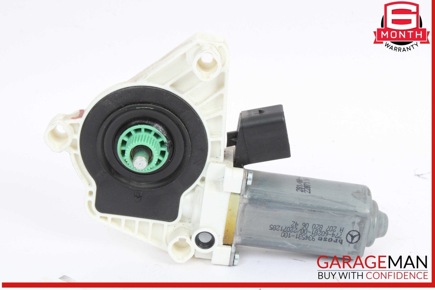 10-20 Mercedes W207 E350 Front Right Window Regulator Motor 2078200642 OEM