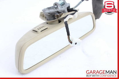 08-14 Mercedes W204 C300 C350 Front Top Upper Rear View Mirror Assembly Beige