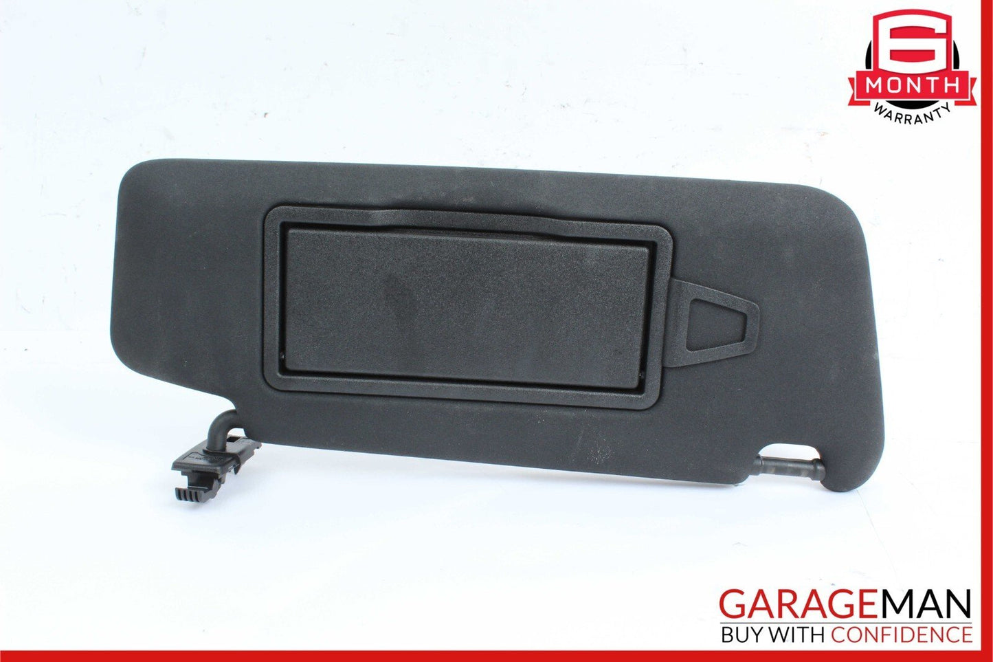 08-14 Mercedes C250 C300 C350 Front Right Side Sunvisor Sun Visor Cover Black
