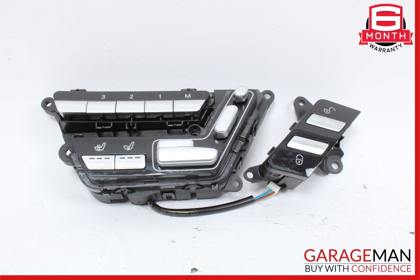 07-14 Mercedes W221 S550 S600 CL600 Front Right Side Seat Control Switch Set