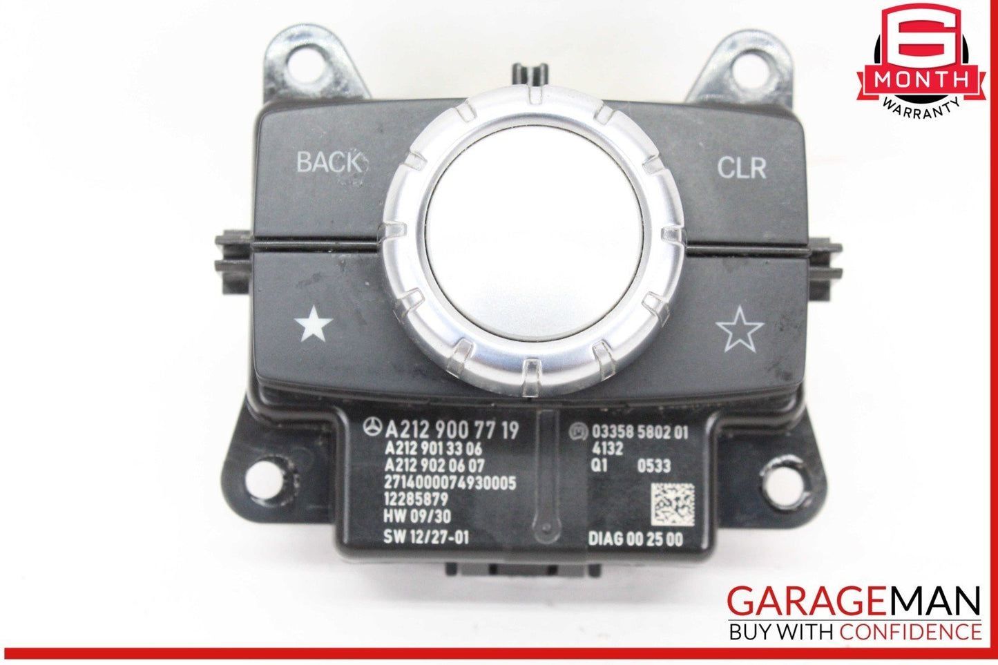 14-17 Mercedes W212 E350 Center Console Head Unit Controller Knob Multi Switch